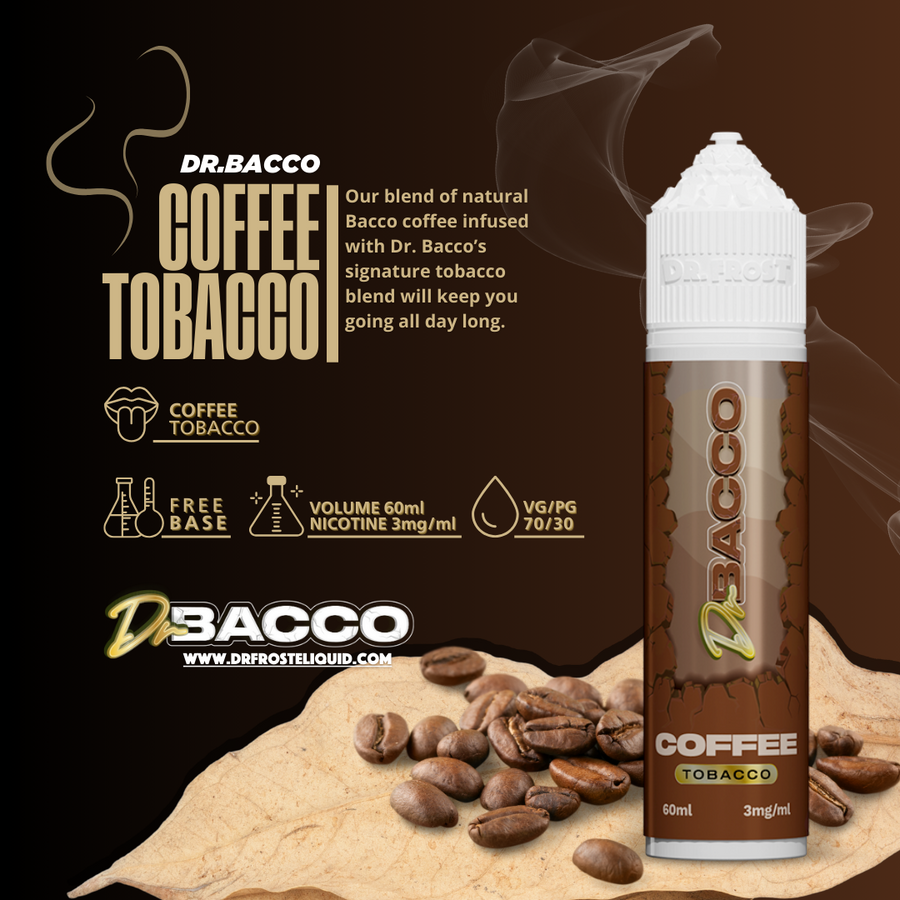 DR.BACCO Coffee Tobacco 60ml by DR. FROST
