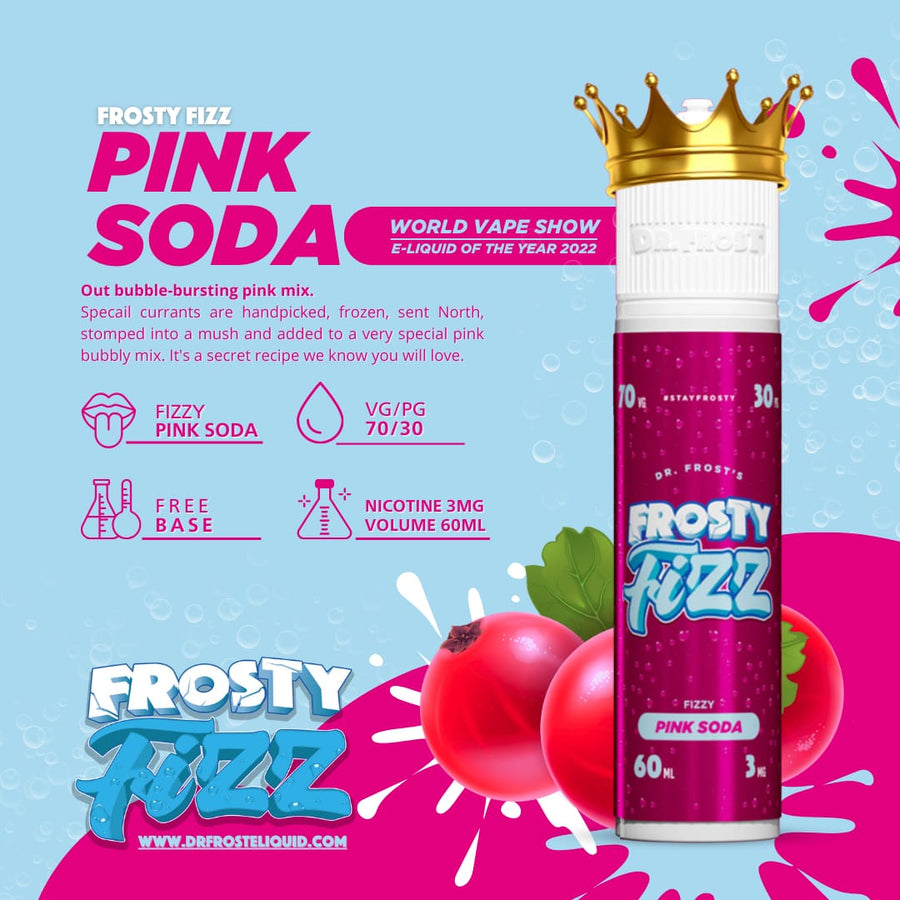 FROSTY FIZZ - Pink Soda 60ml