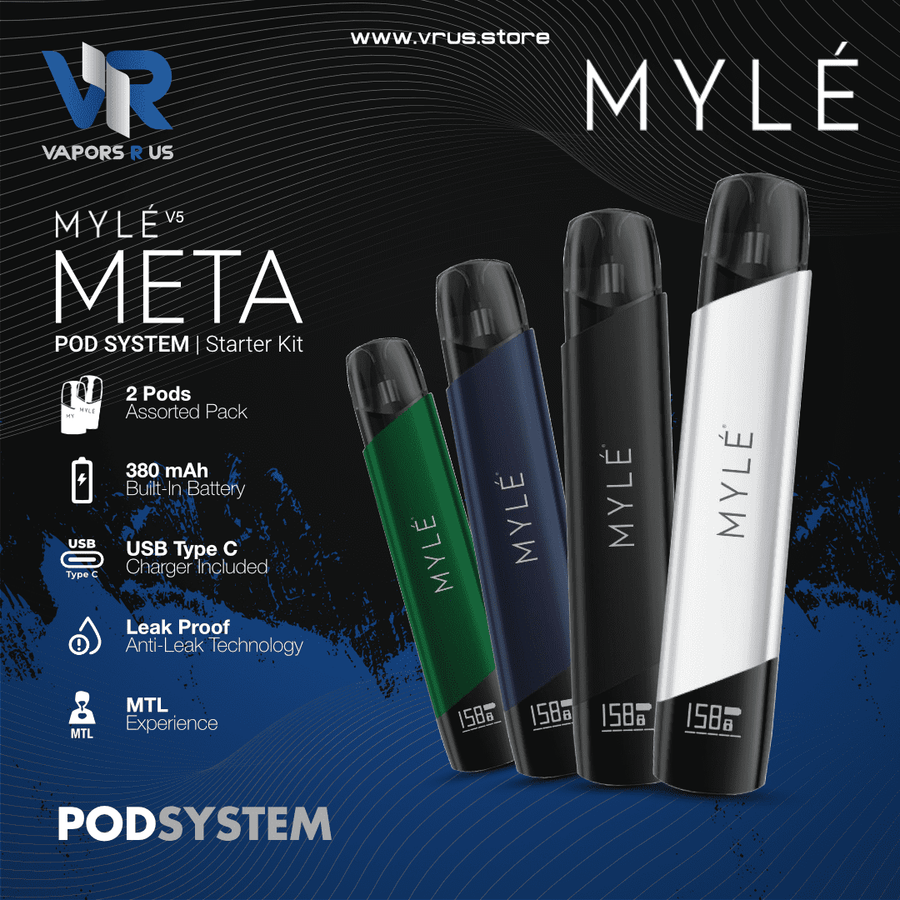 Myle V5 Meta Pod Device | Vapors R Us LLC