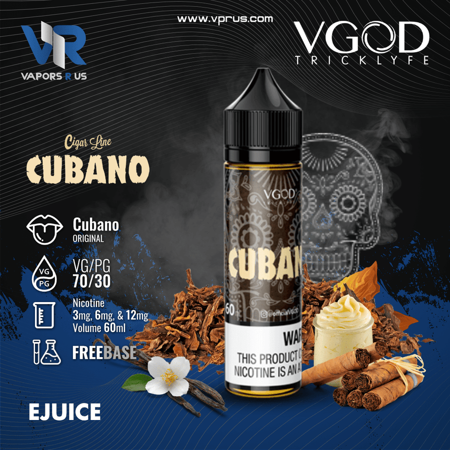 VGOD - Cubano 60ml | Vapors R Us LLC