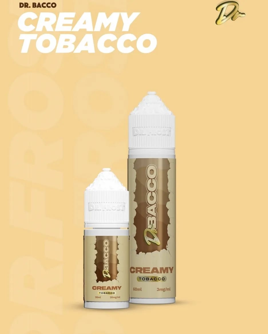 DR BACCO - Creamy Tobacco 30ml (Saltnic)