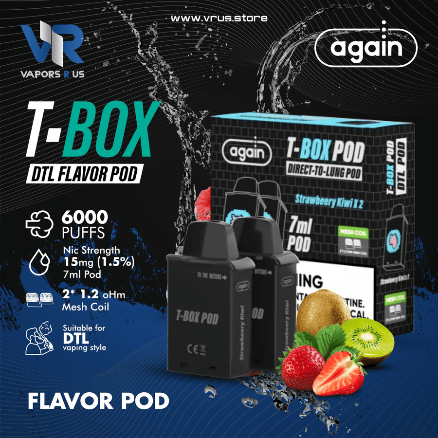 AGAIN - T-BOX DTL Flavor Pod