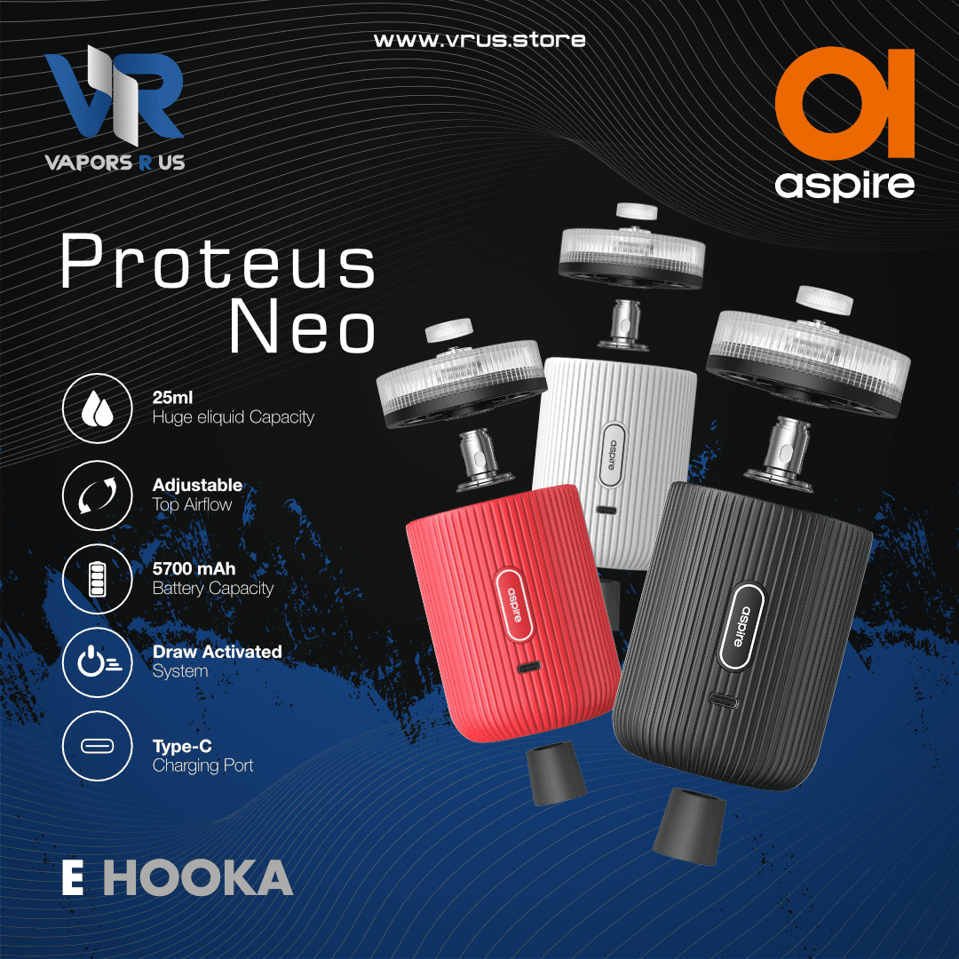 ASPIRE - Proteus Neo 25ml E-Hookah | Vapors R Us LLC