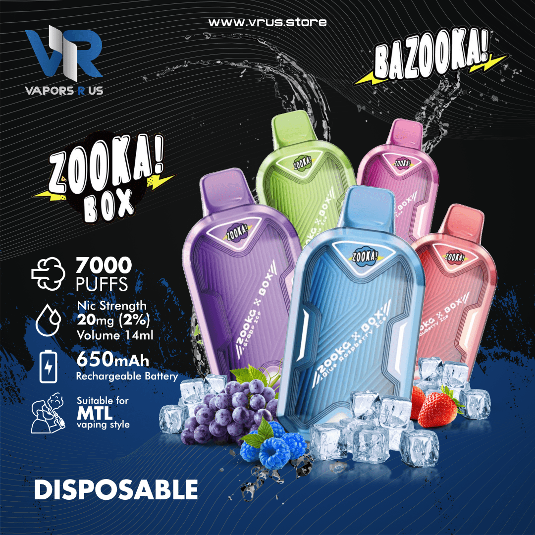 BAZOOKA - Zooka Box Disposable