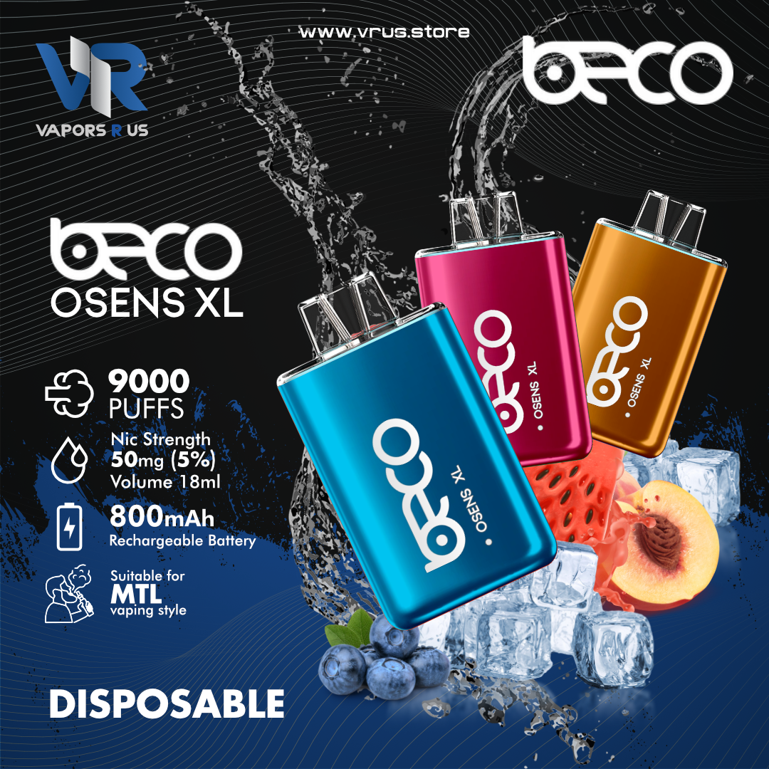 VAPTIO - Beco OSENS XL 10000Puffs Disposable -50mg