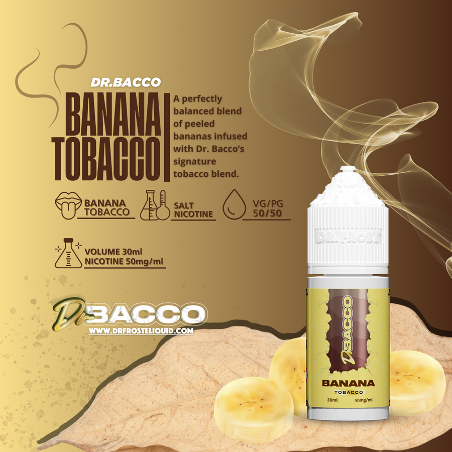 DR.BACCO Banana Tobacco 30ml by DR. FROST