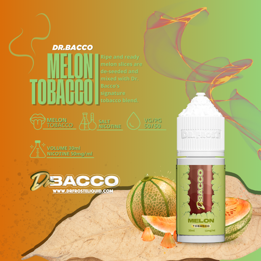 DR.BACCO Melon Tobacco 30ml by DR. FROST