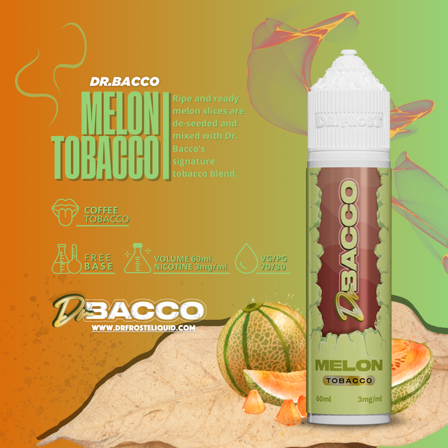 DR.BACCO Melon Tobacco 60ml by DR. FROST