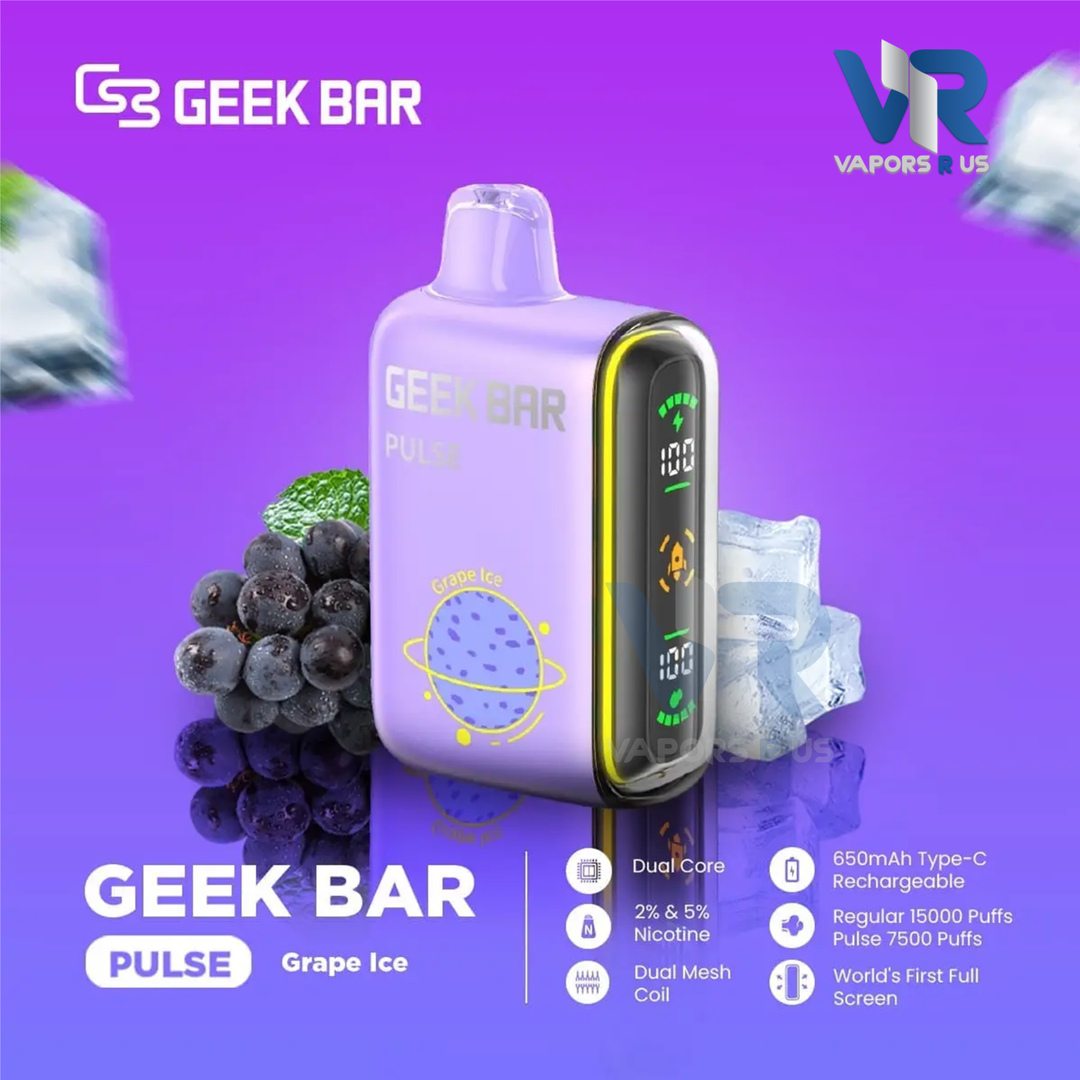 GEEK Bar -  Pulse 15000 Puffs Disposable Vape 50mg