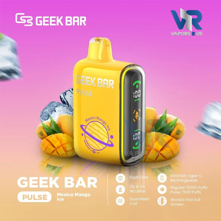 GEEK Bar -  Pulse 15000 Puffs Disposable Vape 50mg