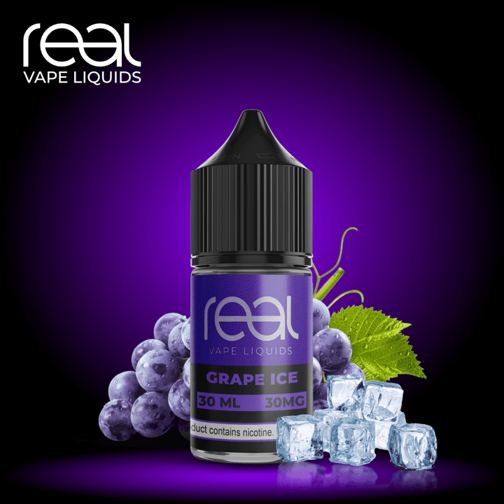 Grape Ice 30ml by REAL VAPE
