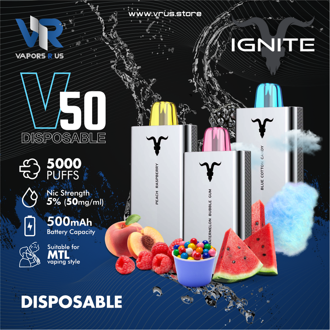 IGNITE - V50 5000+ Puffs Disposable Vape Pen