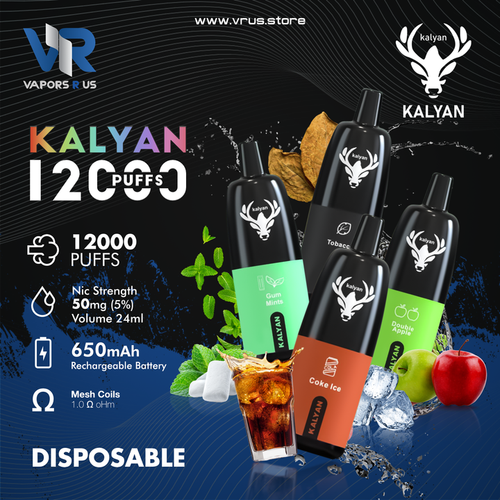 KALYAN VAPE - Kalyan 12000 PUFFS 50mg