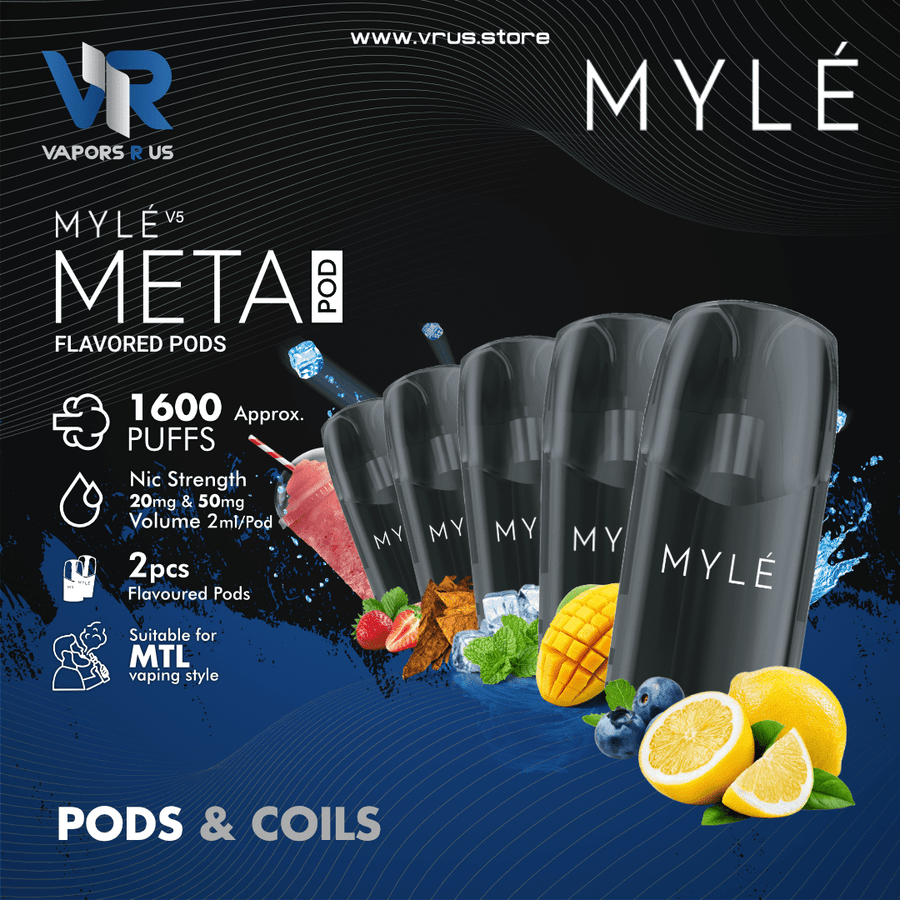 MYLE META POD Flavored Pods