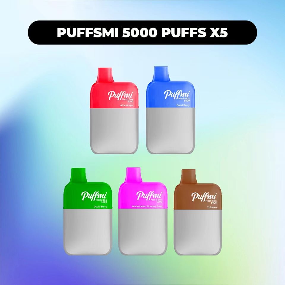 PUFFMI - MESH BOX DISPOSABLE 5000 PUFFS - 20MG | Vapors R Us LLC