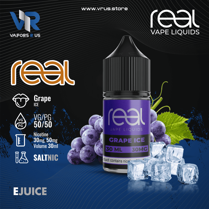 REAL - Grape Ice 30ml