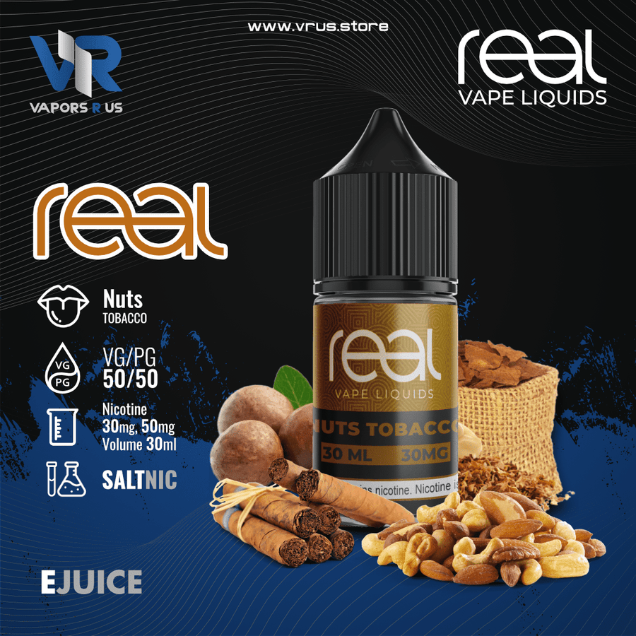 REAL - Nuts Tobacco 30ml