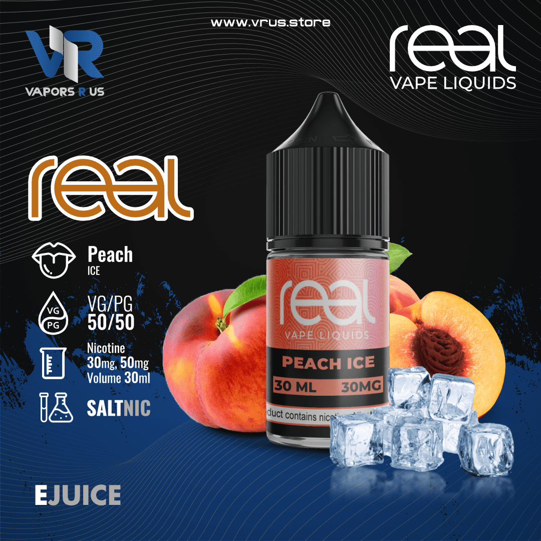 REAL - Peach Ice 30ml