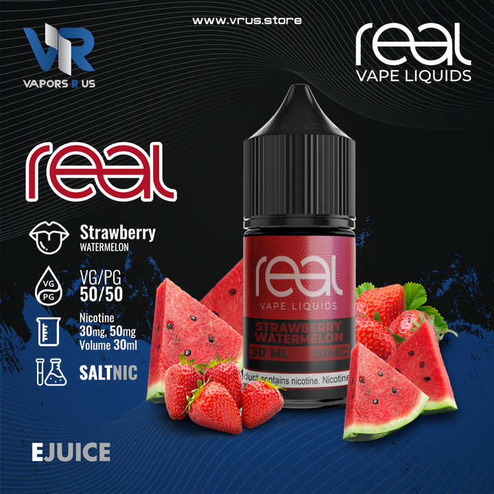 REAL VAPE - Strawberry Watermelon 30ml (SaltNic)