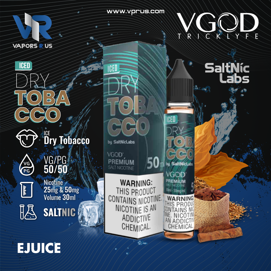 VGOD - Ice Dry Tobacco 30ml SaltNic