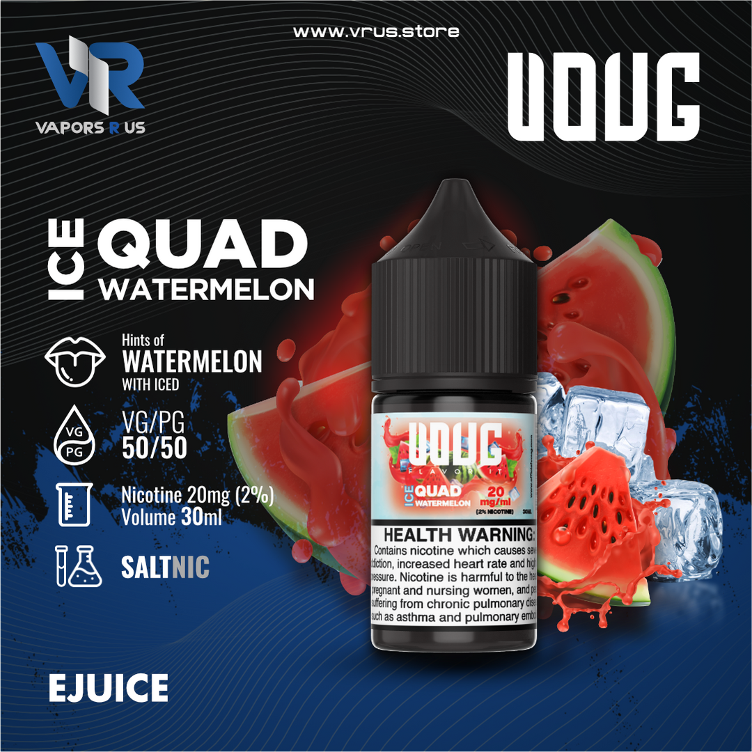 VOUG - ICED Quad Watermelon 30ml (Saltnic)