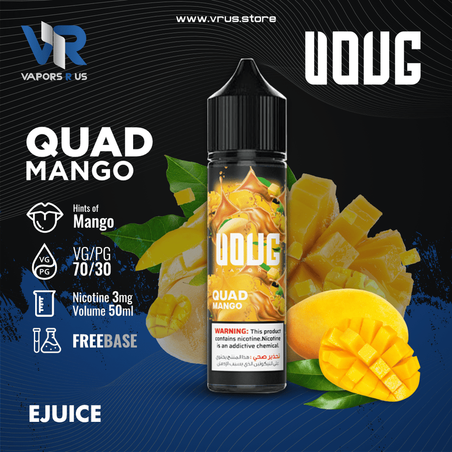 VOUG - Quad Mango 50ml 3mg | Vapors R Us LLC