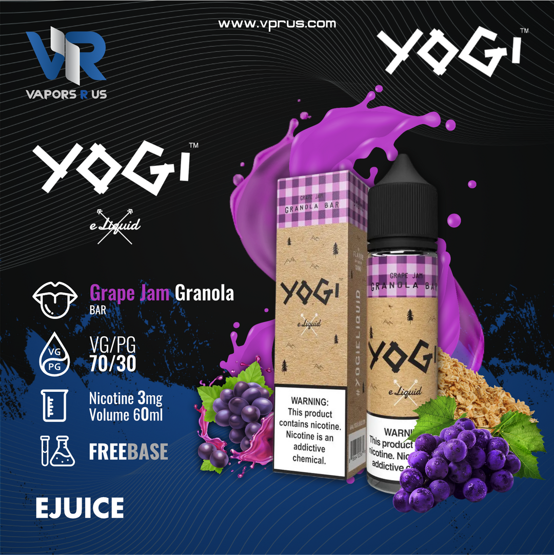 YOGI - Grape Jam Granola 60ml
