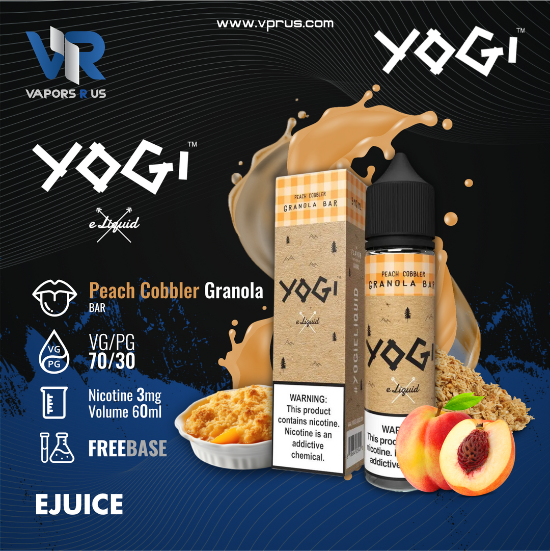 YOGI - Peach Cobbler Granola 60ml