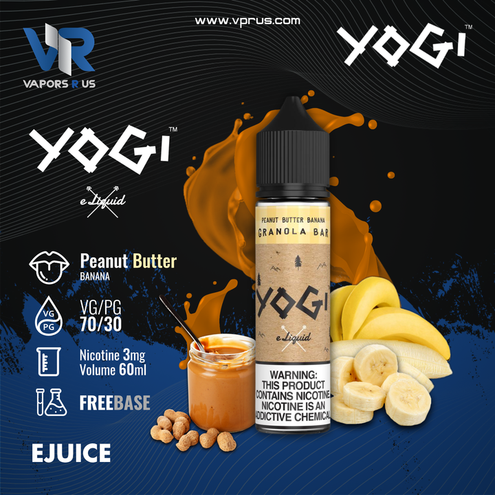 YOGI - Peanut Butter Banana Granola 60ml