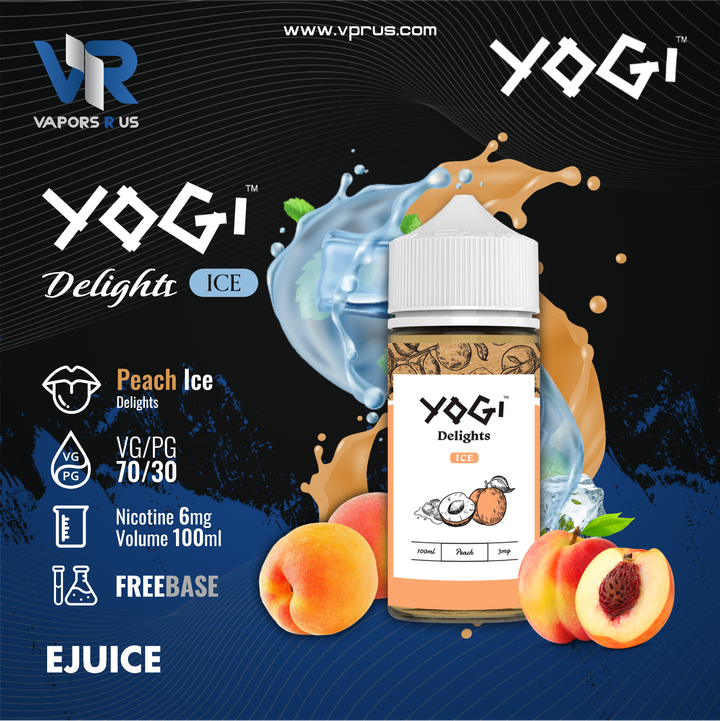 Yogi - Delight Peach ice 100ml