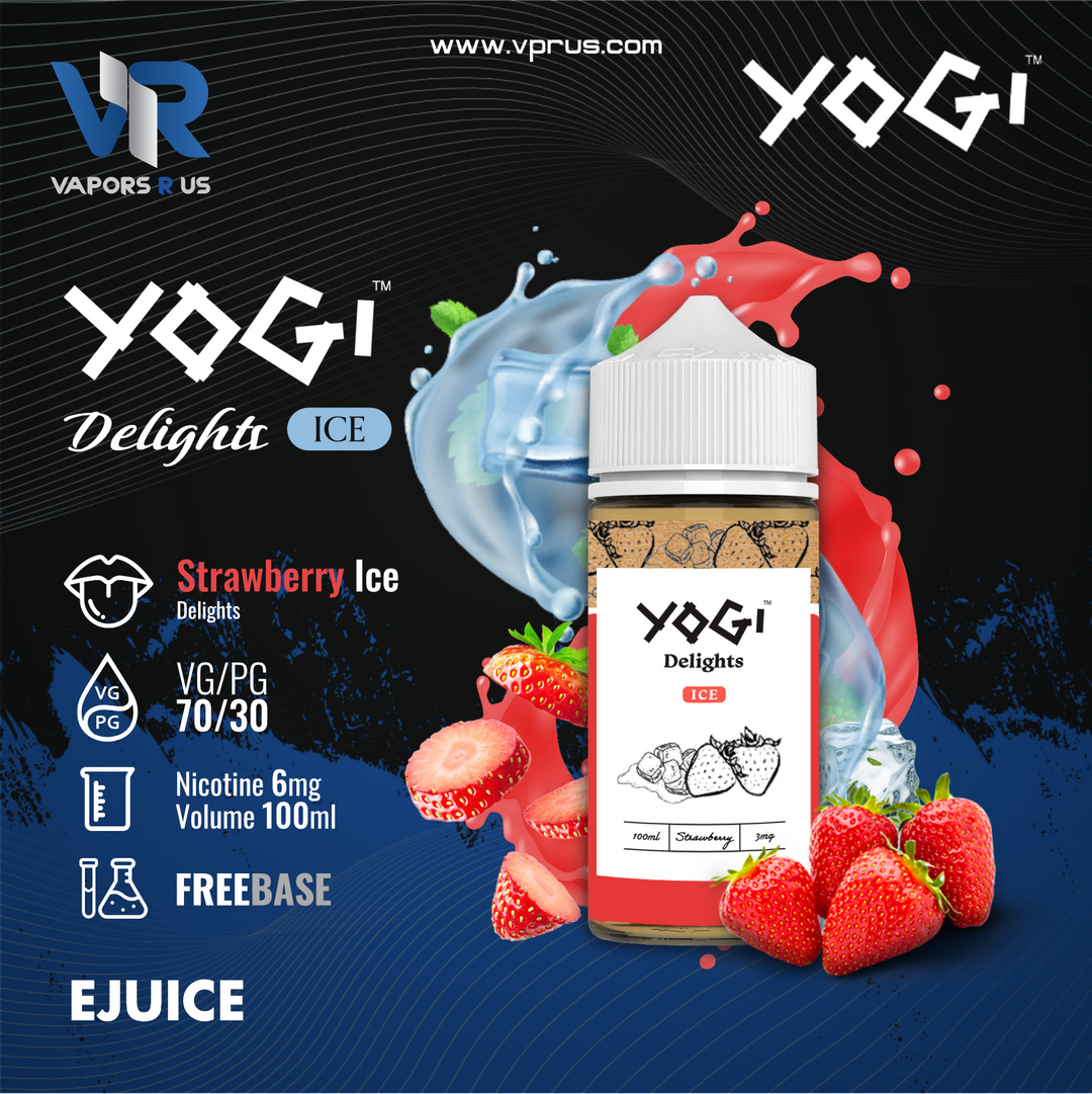 Yogi - Delight Strawberry ice 100ml
