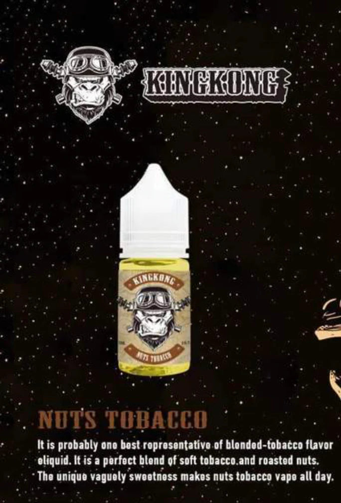 King Kong - Nuts Tobacco 30ml Saltnic