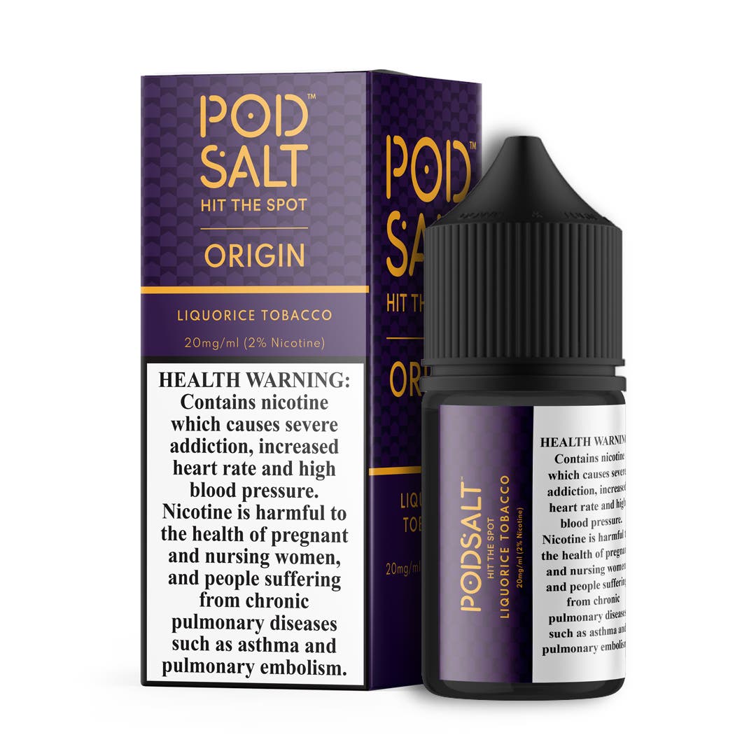 POD SALT ORIGIN - Liquor Tobacco (SaltNic)
