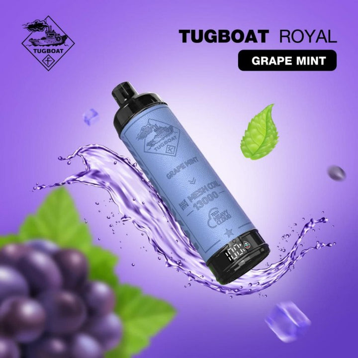 TUGBOAT - Royal DTL 13000 Disposable POD (5MG - FREEBASE)