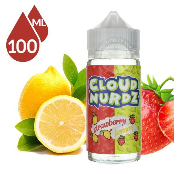 CLOUD NURDZ - Strawberry Lemon Iced 100ml | Vapors R Us LLC