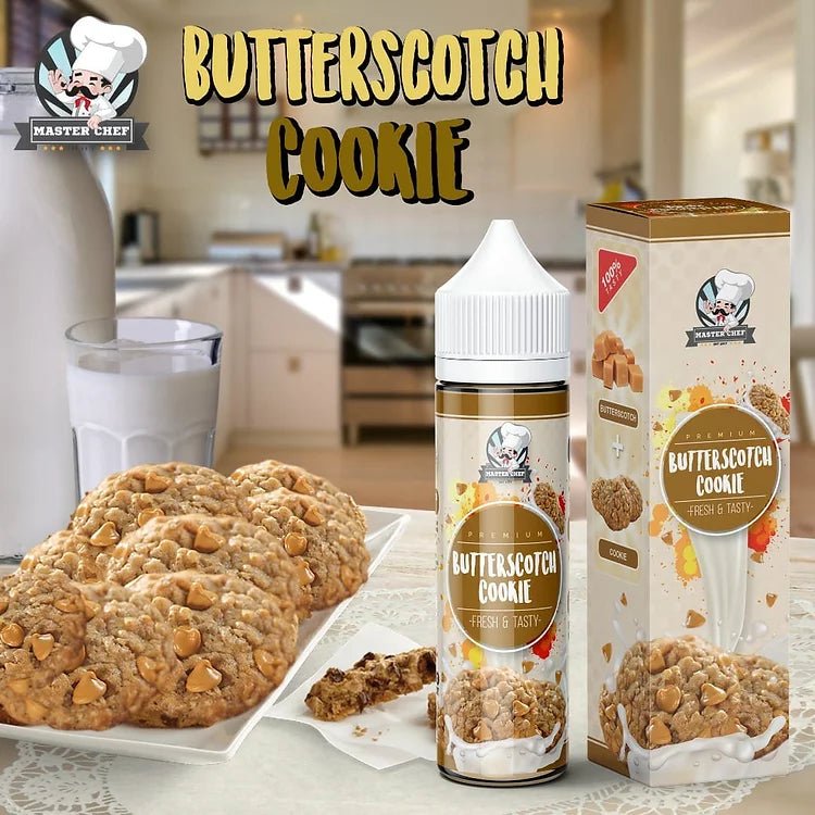 Butter Scotch Cookie 3mg by MasterChef | UAE Vapors R Us