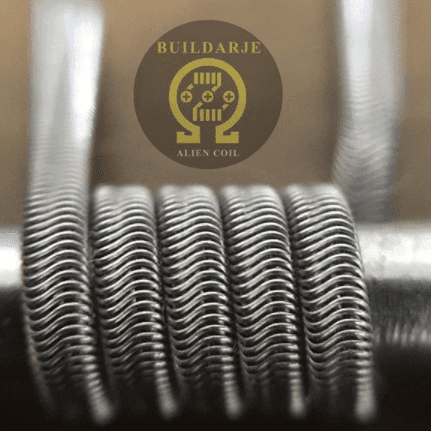 BUILDARJE - Alien Coils (Pair) | Vapors R Us LLC