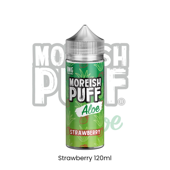 ALOE - Strawberry 120ml by MOREISH PUFF