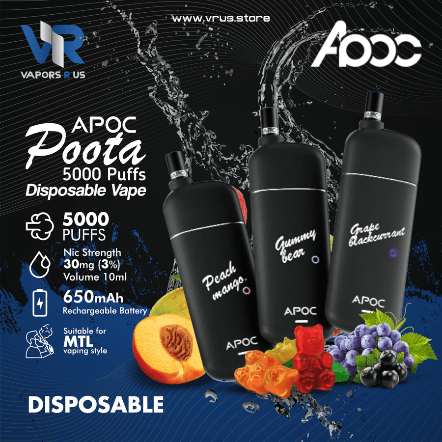 APOC - Poota 5000 Puffs Disposable Vape