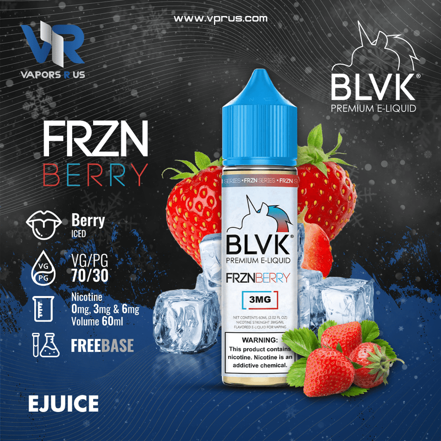 BLVK FRZN - Berry 60ml | Vapors R Us LLC