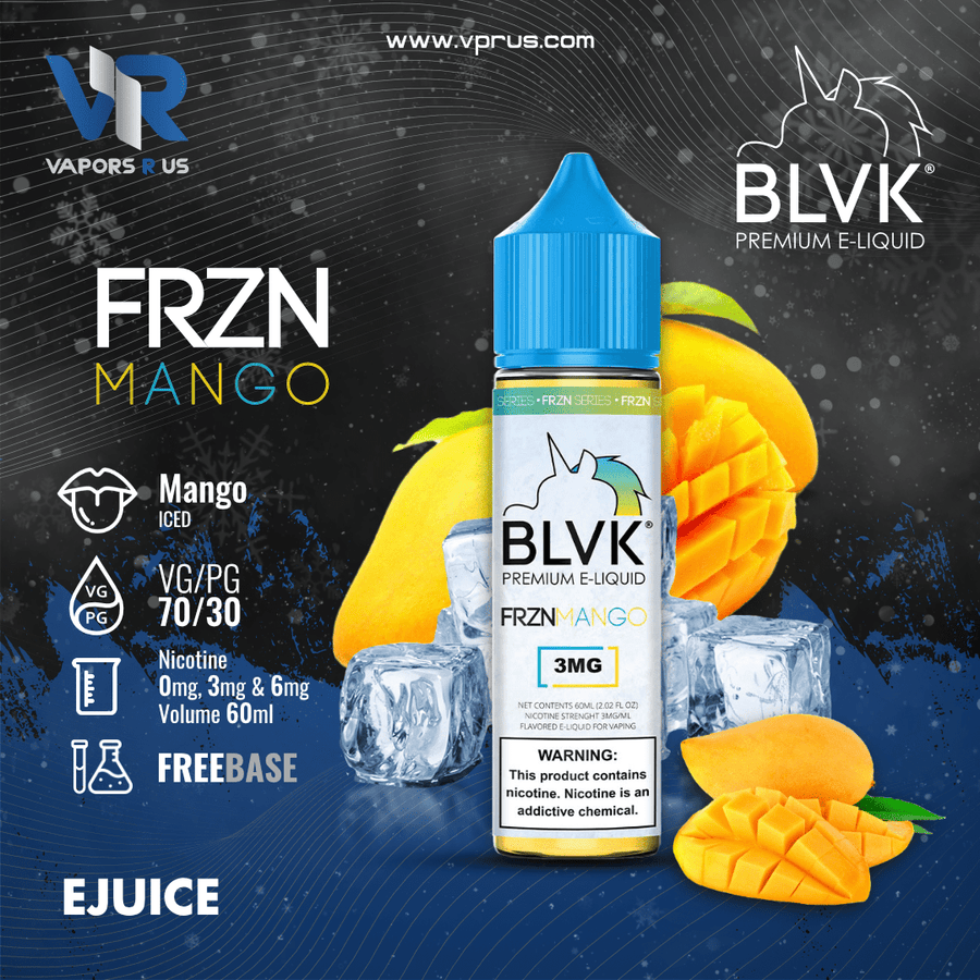 BLVK FRZN - Mango 60ml | Vapors R Us LLC