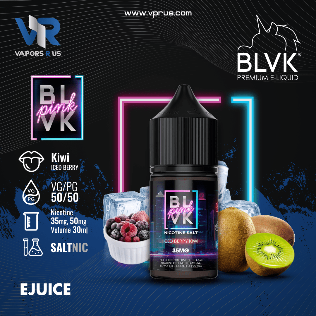 BLVK PINK - Iced Berry Kiwi 30ml (SaltNic) | Vapors R Us LLC