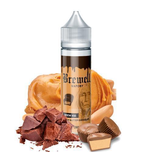 BREWELL - Brew #55 Peanut Butter Chocolate 60ml | Vapors R Us LLC