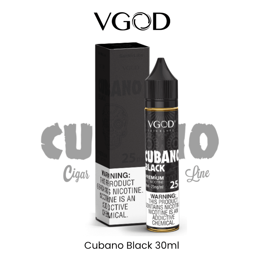 VGOD - Cubano Black 30ml (SaltNic) | Vapors R Us LLC