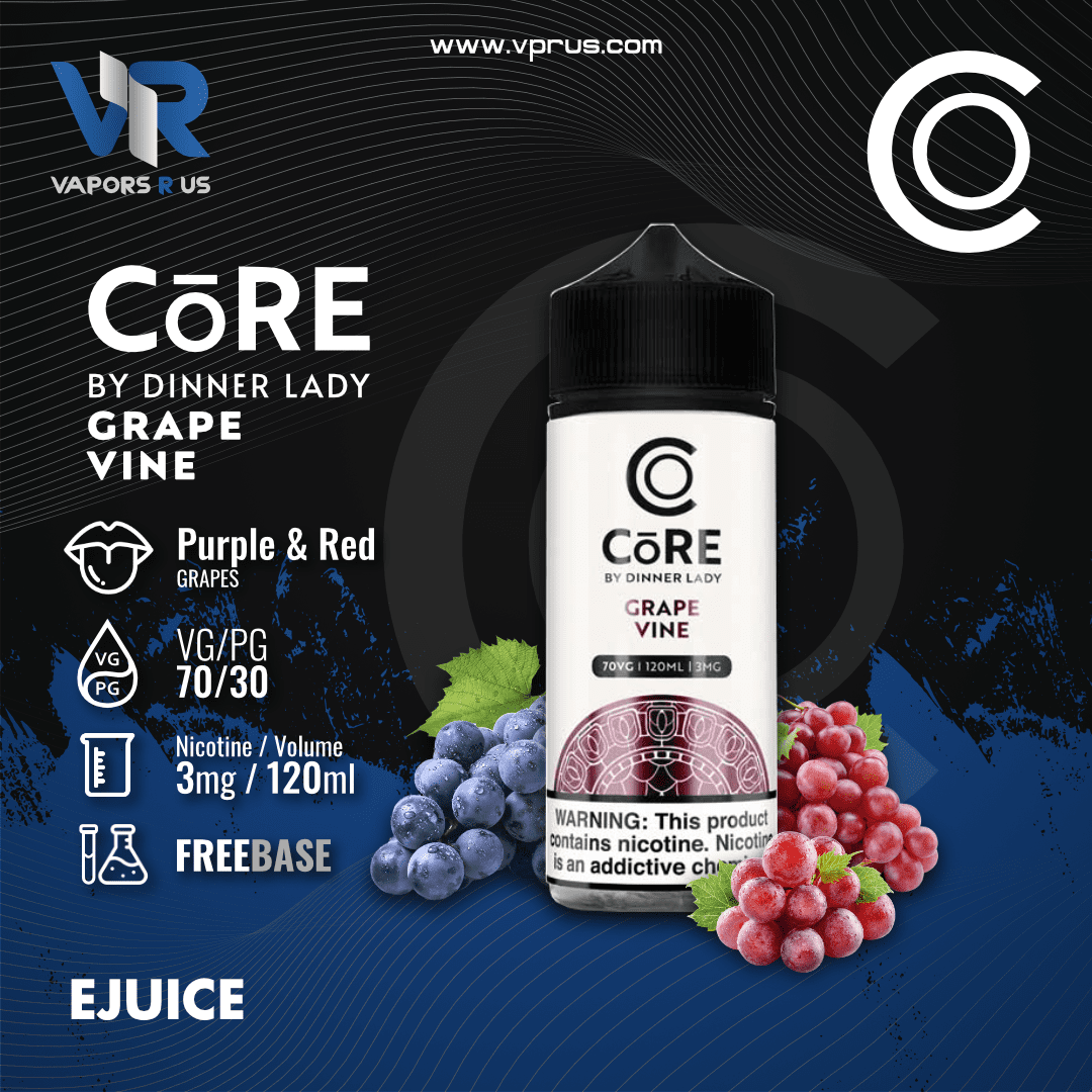 CORE - Grape Vine 3mg 120ml | Vapors R Us LLC