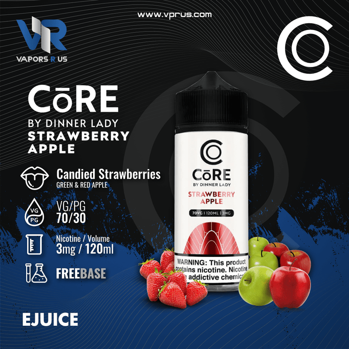 CORE - Strawberry Apple 3mg 120ml