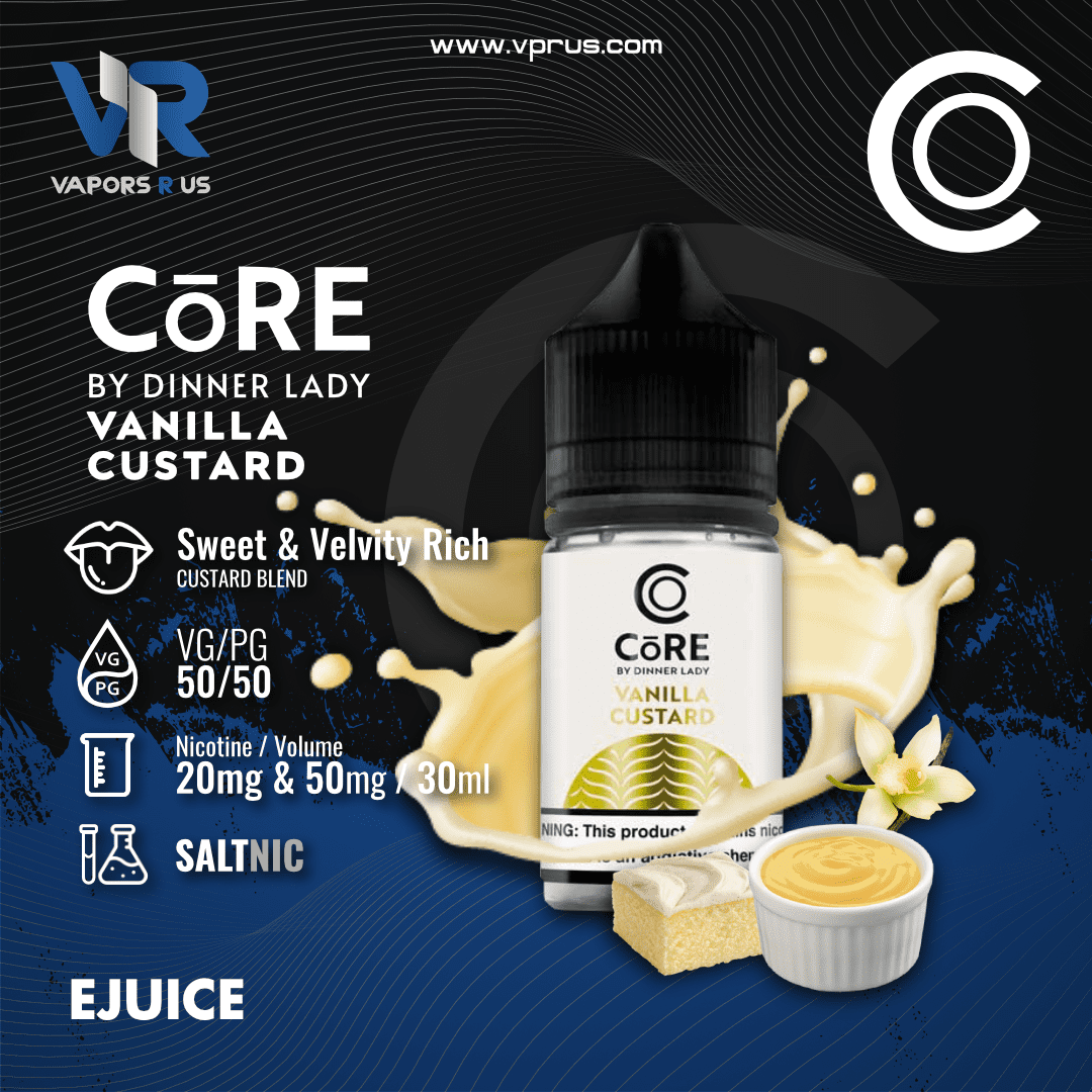 CORE - Vanilla Custard 30ml (SaltNic) | Vapors R Us LLC