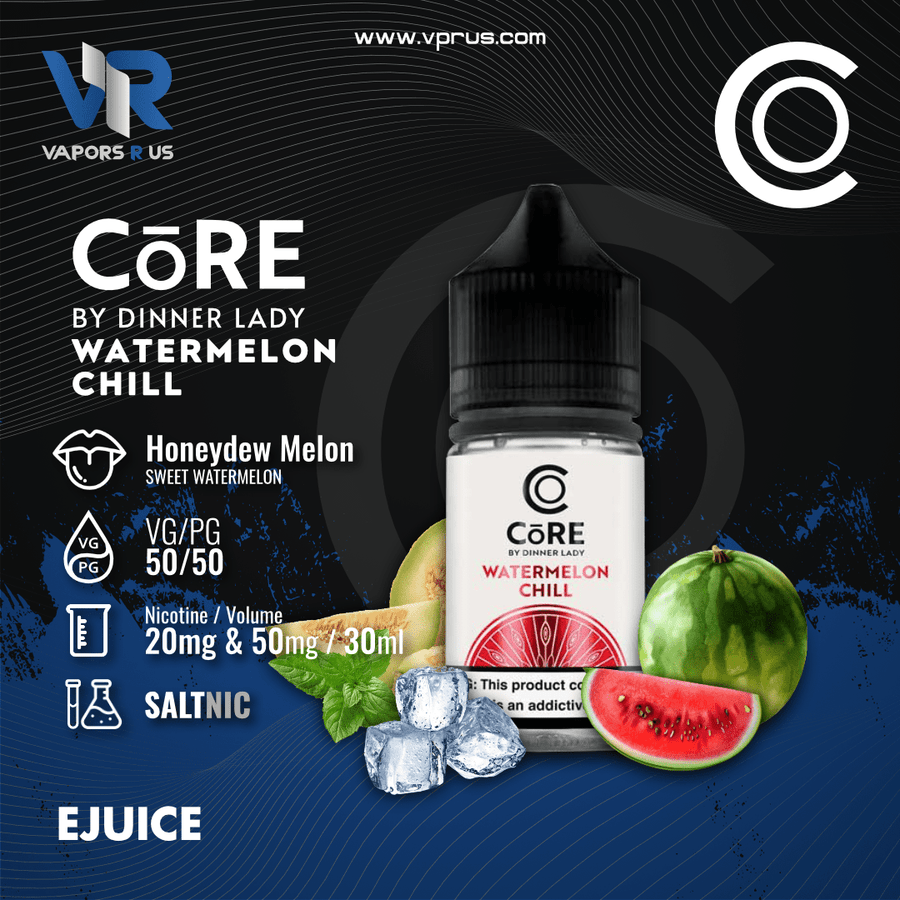 CORE - Watermelon Chill 30ml (SaltNic) | Vapors R Us LLC