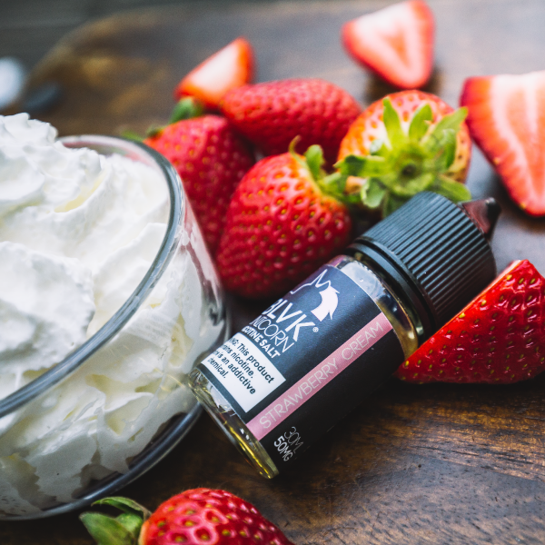 BLVK UNICORN - Strawberry Cream 30ml (SaltNic) | Vapors R Us LLC
