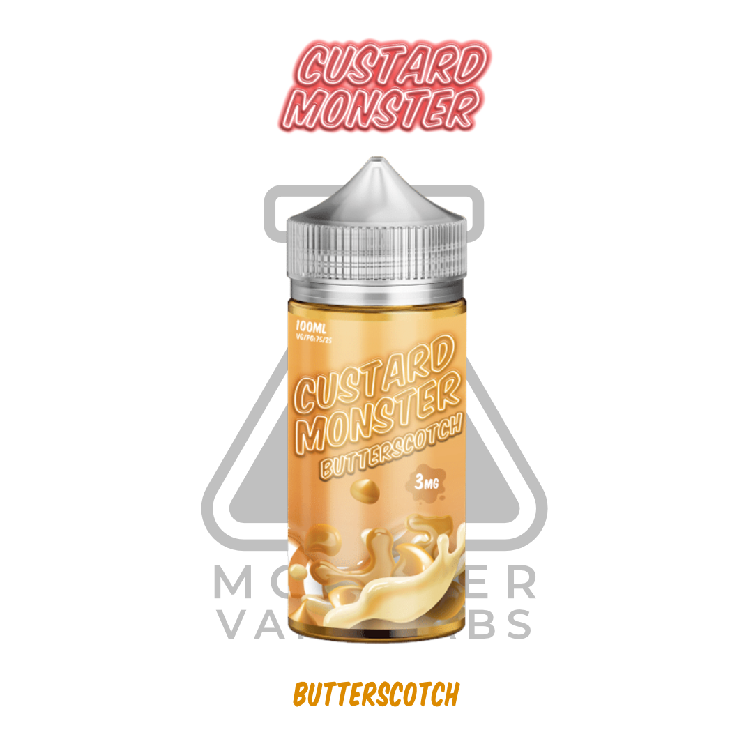 CUSTARD MONSTER - Butterscotch 3mg 100ml
